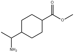 Methyl 4-(1-aminoethyl)cyclohexanecarboxylate Structure