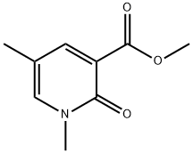 3-Pyridinecarboxylic acid, 1,2-dihydro-1,5-dimethyl-2-oxo-, methyl ester Structure