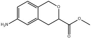 Methyl 6-aminoisochromane-3-carboxylate 구조식 이미지