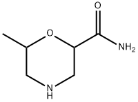 2-Morpholinecarboxamide, 6-methyl Structure