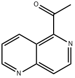 Ethanone, 1-(1,6-naphthyridin-5-yl)- Structure