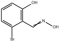 Benzaldehyde, 2-bromo-6-hydroxy-, oxime 구조식 이미지