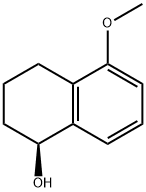 1-Naphthalenol, 1,2,3,4-tetrahydro-5-methoxy-, (1S)- Structure