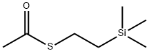 Ethanethioic acid, S-[2-(trimethylsilyl)ethyl] ester Structure