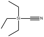 Silanecarbonitrile, triethyl- 구조식 이미지