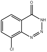 8-Chlorobenzo[d][1,2,3]triazin-4(1H)-one Structure