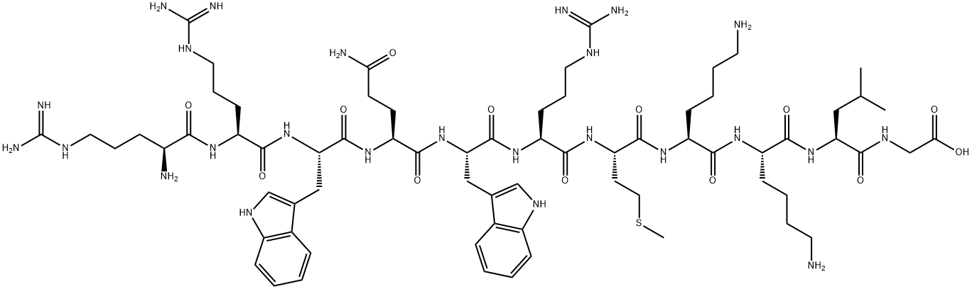 Lactoferricin B (4-14) (bovine) Structure