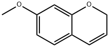 2H-1-Benzopyran, 7-methoxy- Structure