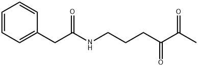 Benzeneacetamide, N-(4,5-dioxohexyl)- Structure