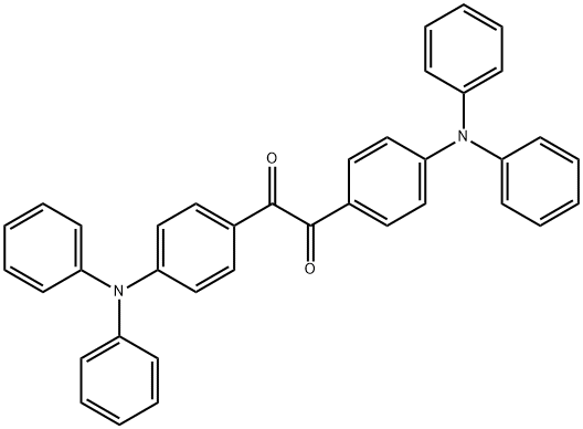 Ethanedione, bis[4-(diphenylamino)phenyl]- (9CI) Structure