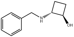 Cyclobutanol, 2-[(phenylmethyl)amino]-, (1R,2R)- Structure