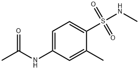 N-Methyl 4-Acetamido-2-methylbenzenesulfonamide Structure