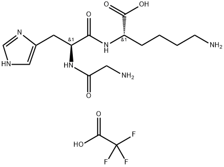 GHK TFA salt Structure