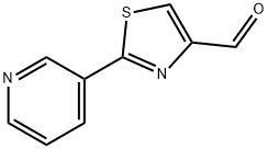 4-Thiazolecarboxaldehyde, 2-(3-pyridinyl)- Structure