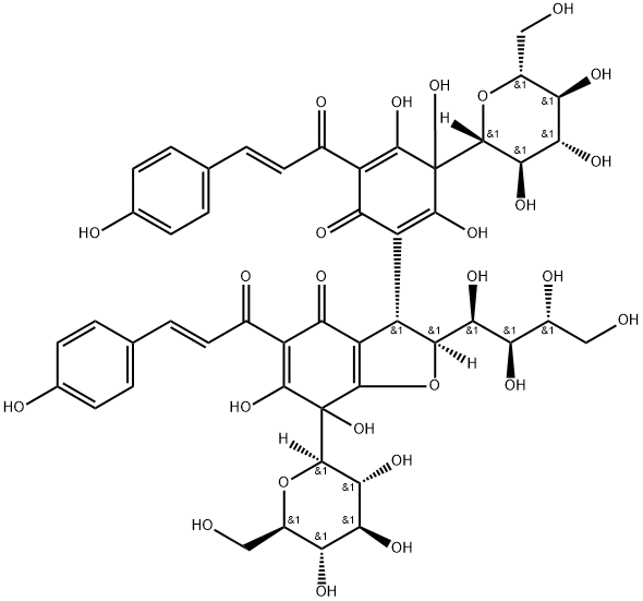 Anhydrosafflor yellow B Structure