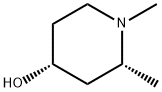 cis-1,2-Dimethyl-piperidin-4-ol Structure