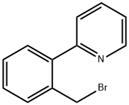 Pyridine, 2-[2-(bromomethyl)phenyl]- Structure