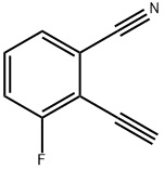 Benzonitrile, 2-ethynyl-3-fluoro- Structure