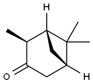 Bicyclo[3.1.1]heptan-3-one, 2,6,6-trimethyl-, (1R,2S,5S)- Structure