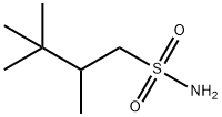 2,3,3-trimethylbutane-1-sulfonamide 구조식 이미지