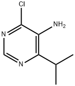 4-chloro-6-isopropylpyrimidin-5-amine 구조식 이미지