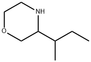Morpholine, 3-(1-methylpropyl)- Structure