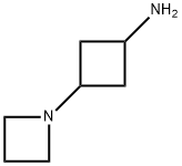 Cyclobutanamine, 3-(1-azetidinyl)- 구조식 이미지