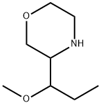 Morpholine, 3-(1-methoxypropyl)- Structure