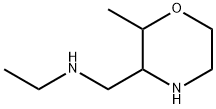 3-Morpholinemethanamine, N-ethyl-2-methyl- 구조식 이미지