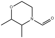 4-Morpholinecarboxaldehyde, 2,3-dimethyl- 구조식 이미지