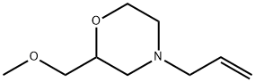 Morpholine,2-(methoxymethyl)-4-(2-propen-1-yl)- 구조식 이미지
