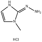 2-hydrazinyl-1-methyl-1H-imidazole trihydrochloride 구조식 이미지
