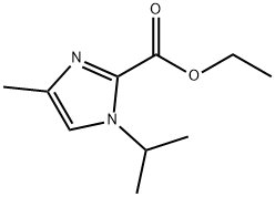 ethyl 1-isopropyl-4-methyl-1H-imidazole-2-carboxylate Structure