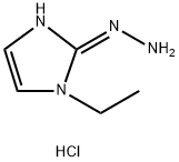 1-ethyl-2-hydrazino-1H-imidazole Structure