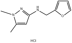 N-(2-furylmethyl)-1,5-dimethyl-1H-pyrazol-3-amine 구조식 이미지