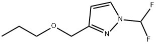 1-(difluoromethyl)-3-(propoxymethyl)-1H-pyrazole Structure