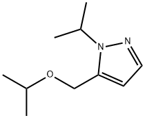 5-(isopropoxymethyl)-1-isopropyl-1H-pyrazole Structure