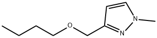 3-(butoxymethyl)-1-methyl-1H-pyrazole Structure