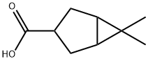 Bicyclo[3.1.0]hexane-3-carboxylic acid, 6,6-dimethyl- Structure