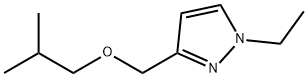 1-ethyl-3-(isobutoxymethyl)-1H-pyrazole Structure