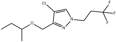 3-(sec-butoxymethyl)-4-chloro-1-(3,3,3-trifluoropropyl)-1H-pyrazole Structure