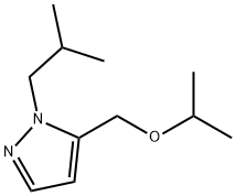 1-isobutyl-5-(isopropoxymethyl)-1H-pyrazole 구조식 이미지