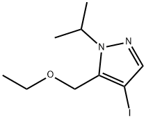 5-(ethoxymethyl)-4-iodo-1-isopropyl-1H-pyrazole Structure