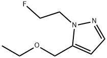 5-(ethoxymethyl)-1-(2-fluoroethyl)-1H-pyrazole Structure