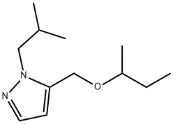 5-(sec-butoxymethyl)-1-isobutyl-1H-pyrazole Structure