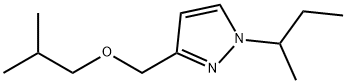 1-sec-butyl-3-(isobutoxymethyl)-1H-pyrazole Structure