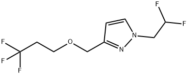 1-(2,2-difluoroethyl)-3-[(3,3,3-trifluoropropoxy)methyl]-1H-pyrazole Structure