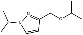 3-(isopropoxymethyl)-1-isopropyl-1H-pyrazole Structure