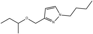 3-(sec-butoxymethyl)-1-butyl-1H-pyrazole Structure