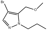 4-bromo-5-(methoxymethyl)-1-propyl-1H-pyrazole Structure